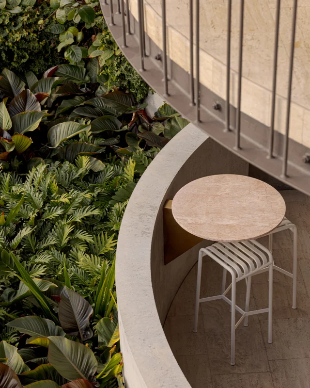 Complete with panoramic views and blush stone countertops, the balconies in our Poolside Rooms and Deluxe Suites are – we like to think – the best seats in the house.