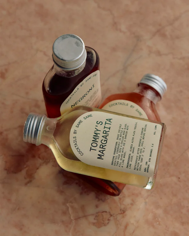 Order a Cocktail Cube and you’ll get mixologist-made cocktails by sAme sAme alongside everything a bartender needs: shaker, ice bucket, crystal glassware, and the essential garnishes. Available to enjoy via in room dining or as an upgrade when you book.